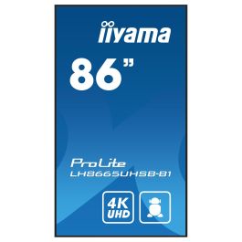iiyama LH8665UHSB-B1 Pantalla Profesional 86 Pulgadas 4K UHD IPS 24/7 Wifi