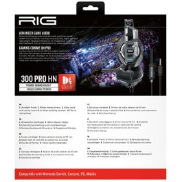 Auriculares Nacon RIG 300HN Negro Auriculares Nacon RIG 300HN Negro