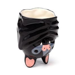 PUCKATOR Taza 3D Murciélago de Cerámica - No apta para lavavajillas ni microondas