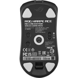 ASUS ROG Harpe Ace Aim Lab Edition Ratón Gaming Inalámbrico/Bluetooth, 36000 DPI, Ambidextro, Negro