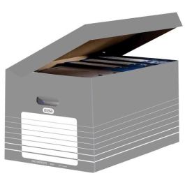 Elba Caja Contenedor Tapa Integrada Automontable 34,5x45 cm Gris Precio: 5.59000035. SKU: B1HQ44A6HQ