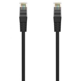 Aisens LSZH Cat.6 UTP AWG24 Cable de Red Latiguillo RJ45 Negro 30 cm