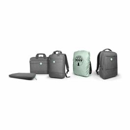 Funda para Portátil Port Designs Gris 15,6" Funda para Portátil Port Designs Gris 15,6"