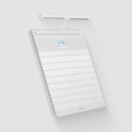 Withings Body Scan Báscula personal electrónica con análisis corporal completo, WiFi, Bluetooth, blanco, 200 kg