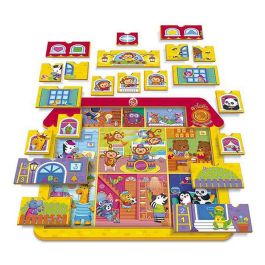 Puzzle casa construcción con 17 sonidos, mezclas y melodías 17x37x41,5 Puzzle casa construcción con 17 sonidos, mezclas y melodías 17x37x41,5