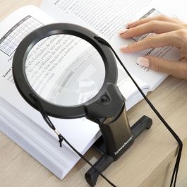 Lupa Manos Libres con luz LED Zooled InnovaGoods Lupa Manos Libres con luz LED Zooled InnovaGoods