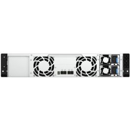 QNAP TL-R1200PES-RP JBOD 12 bahías SATA de 2.5"/3.5" para rack 2U, Carcasa de expansión PCIe, Hot-swap