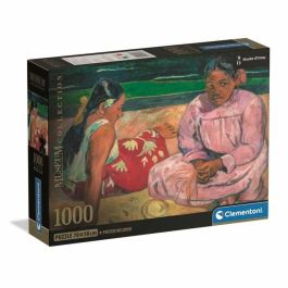 Clementoni CLE8005125399758 Puzzle Compacto 1000 piezas Gauguin: Mujeres de Tahití