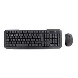 TNB COMBO BRIDGE - Combo de teclado QWERTY y ratón inalámbrico - negro Precio: 18.49999976. SKU: B1F6F9YDXG