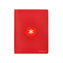 Antartik Libreta A5+ Plus Cosida 48 Hojas 90gr Liso Sin Margen 6 Colores Surtidos