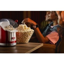 Ariete 2958/00 Máquina de Palomitas Party Time Roja Diseño Retro Años 50 Ideal para Snacks Naturales y Libres de Grasas