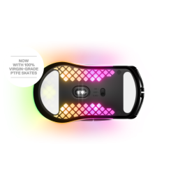 SteelSeries Aerox 3 Wireless ratón gaming mano derecha RF Wireless + Bluetooth Óptico 18000 DPI Negro Núm. artículo 62612