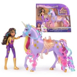 Spinmaster SPI6072668 Figuras Unicorn School Sophia + Wildstar - 5 accesorios - A partir de 4 años