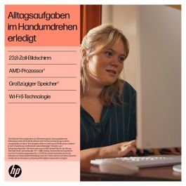 HP All-in-One 24-cr0006ng Ordenador de Sobremesa con Windows 11 Home 64-Bit