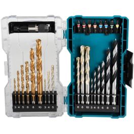 Makita Set de Brocas y Puntas 27 Piezas para Taladro - Herramientas E-07032 Precio: 40.49999954. SKU: B1E2H78B6A
