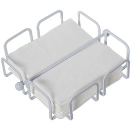 Servilletero de mesa Alexandra House Living Blanco Metal 21 x 7 x 21 cm Precio: 9.78999989. SKU: B1756YYEDP