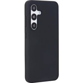 eSTUFF Funda de silicona INFINITE RIGA para Samsung S24 - Negra, 76% material reciclado