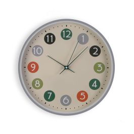 Reloj de Pared Versa Multicolor Plástico 30 x 30 x 4,5 cm Precio: 10.95000027. SKU: B1K7VSKZ3Q