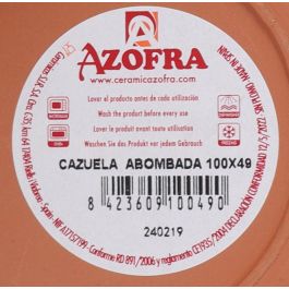 Cazuelita Abombada Azofra Ø10x5 cm - Inde (14 Unidades) Cazuelita Abombada Azofra Ø10x5 cm - Inde (14 Unidades)