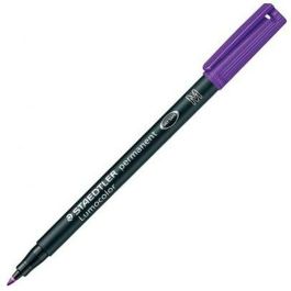 Rotulador permanente Staedtler Lumocolor 317-6 M Violeta (10 Unidades)