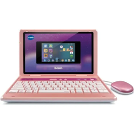 VTECH Genio ¡Mi primera computadora real! Rosado Ordenador para niños con interfaz, teclado QWERTY, ratón y pantalla 5'' 8GB Precio: 147.68999971. SKU: B1EEP8ZVRK
