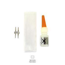 Edm Kit union tubo flexilux/flexiled 2 vias conector 13mm punta punta funda cola Precio: 1.49999949. SKU: S7916412