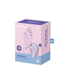 Succionador de Clítoris Satisfyer Pearl Diver Morado