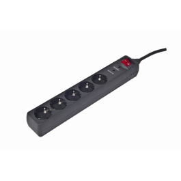 GEMBIRD Base Múltiple SPG5-C-5 con Protección contra Sobretensiones, 1.5 m, 5 Tomas AC, Negro Precio: 11.49999972. SKU: B1KKZNBY5D