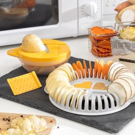 Set para Hacer Chips al Microondas con Mandolina y Recetas Chipit InnovaGoods Set para Hacer Chips al Microondas con Mandolina y Recetas Chipit InnovaGoods