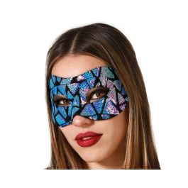 Mascara Veneciana Antifaz Azul Brillante Mujer Adulto Precio: 1.49999949. SKU: B1HGKY7CX5