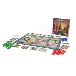 Asmodee ASM0824968220665 Rail Adventurers Paris - Juego de Mesa Familiar para Niños y Adultos a Partir de 8 Años