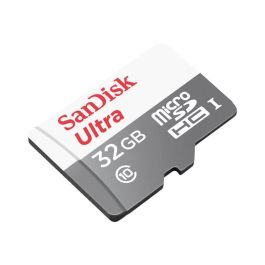 SanDisk Tarjeta Memoria MicroSDHC UHS-I Ultra 32 GB Clase 10 con Adaptador SD y Velocidad de Lectura hasta 100 MB/s