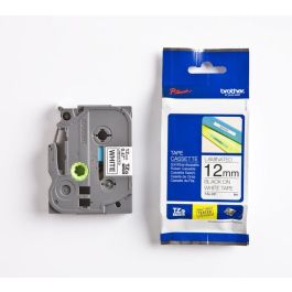 Brother Genuine Brother TZe-231 Labelling Tape Cassette – Black on White, 12mm wide Brother Genuine Brother TZe-231 Labelling Tape Cassette – Black on White, 12mm wide