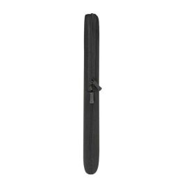 Rivacase 5226B Funda Vertical Antishock de Neopreno para Portátil 15.6 pulgadas, Color Negro, Cierre Doble Cremallera