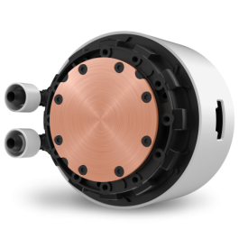 NZXT RL-KR24E-W1 Kraken Elite 240 RGB Sistema de refrigeración líquida todo en uno, 2x12cm, Blanco, Pantalla LCD