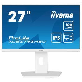 IIYAMA XUB2792HSU-W6 68.6cm (27") 1920x1080 Full HD LED IPS 250cd/m2 100Hz 4ms HDMI DP USB Blanco
