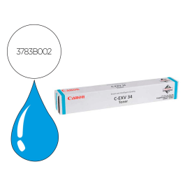 Canon Toner C-EXV34C Cian Original para Canon IRC2020/2030 19000 páginas Precio: 39.49999988. SKU: S8402896