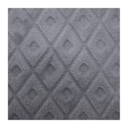 Atmosphera Cojin Flan 3D 40x40cm Gris Oscuro Poliéster