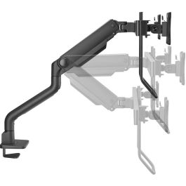 Neomounts DS75S-950BL2 - Soporte de escritorio Full-Motion para 2 monitores de 17-32 pulgadas, resorte de gas, negro