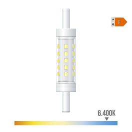 Bombilla lineal led 78 mm r7s, 5 W, 500 lm, 6400 k, luz fría, regulable, ø15 x 78 mm Precio: 9.196605. SKU: B18AFLRGRE