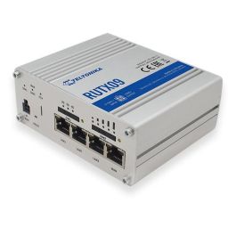 Teltonika RUTX09 Router Industrial Gigabit LTE Cat6 con Ranura SIM y Ethernet WAN, Carcasa de Aluminio Precio: 314.49999955. SKU: B1JB4TMK6F