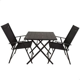 Conjunto de Mesa con 2 Sillas Aktive 75 x 70 x 75 cm (3 Piezas)