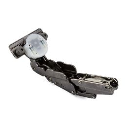 Salice C2BKAE6 Bisagra Silentia+ 155° Ø35 Cazoleta Amortiguada Montaje Directo Acabado Titanio para Puertas 16-26mm