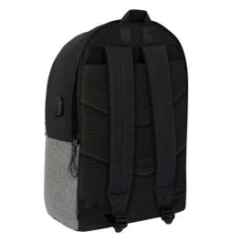 Mochila para Portátil Eckō Unltd. Rhino Negro Gris 31 x 44 x 18 cm Mochila para Portátil Eckō Unltd. Rhino Negro Gris 31 x 44 x 18 cm