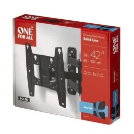 One For All WM4251 Soportre Pared TV Giratorio 180° 19'' a 42'' Apto 75x75 100x100 200x100 200x200 VESA Inclinación Ajustable One For All WM4251 Soportre Pared TV Giratorio 180° 19'' a 42'' Apto 75x75 100x100 200x100 200x200 VESA Inclinación Ajustable
