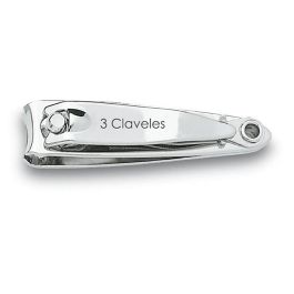 Cortaúñas con Lima Cromado 5 cm - Tres Claveles - Ideal para Manos y Viaje Precio: 1.79000019. SKU: B19MQZGAB4