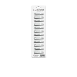 Cortaúñas con Lima Cromado 6 cm - Tres Claveles - Pack de 12 unidades Precio: 11.49999972. SKU: B19GSJYRHS