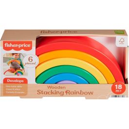 Arcoíris Apilable De Madera Hxt73 Fisher Price