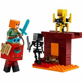 Juego de construccion la batalla de lava del inframundo lego minecraft Juego de construccion la batalla de lava del inframundo lego minecraft
