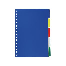 Separador Liderpapel Plastico Juego De 5 Separadores Folio 16 Taladros